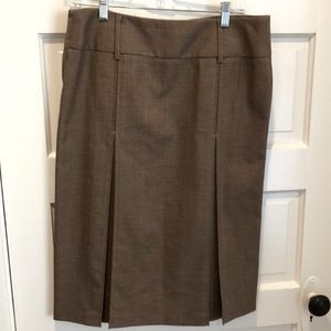 United Colors of Benetton pleated plaid skirt 14